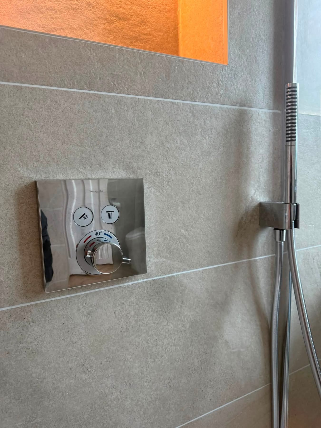Modern shower controls